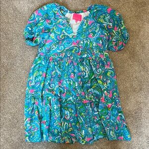 Lilly Pulitzer Vibrant Paisley Mini Dress